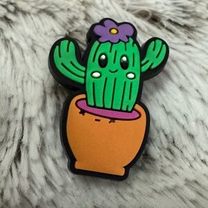 Adorable Potted Cactus Shoe Charm 5/$20